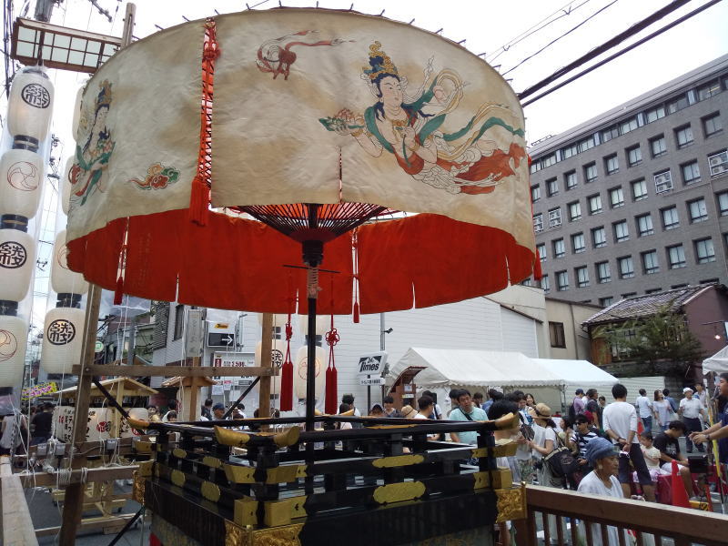 2019 祇園祭 前祭 綾傘鉾/ 京都 ブログ ガイド