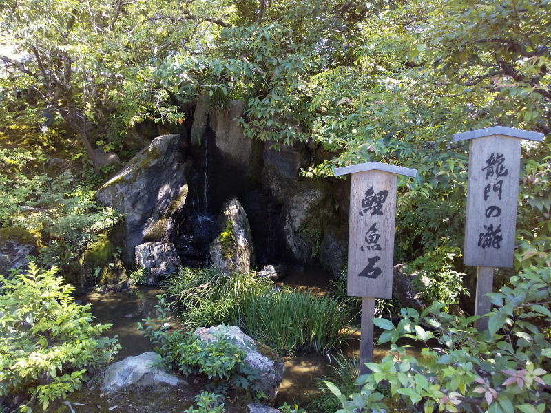 竜門瀧 ・ 鯉魚石 ( りぎょせき ) / 京都 ブログガイド