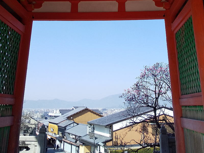 仁王門からの景色 / 京都ブログガイド