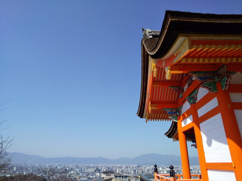 西門 ( さいもん ) からの眺め / 京都ブログガイド