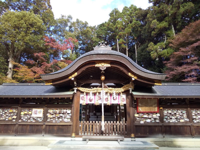 鷺森神社の本殿 / 京都ブログガイド