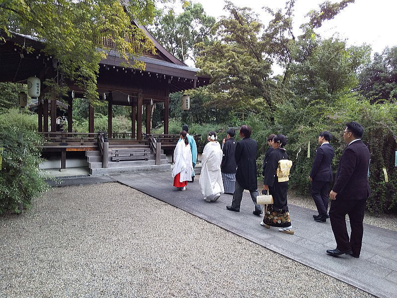 梨木神社での結婚式 / 京都ブログガイド