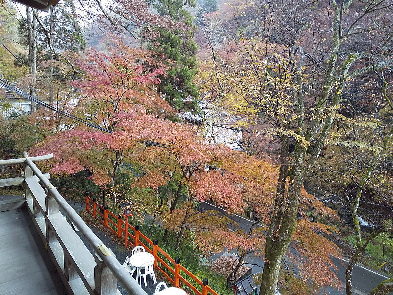 貴船神社 休憩所からの眺め / 京都ブログガイド