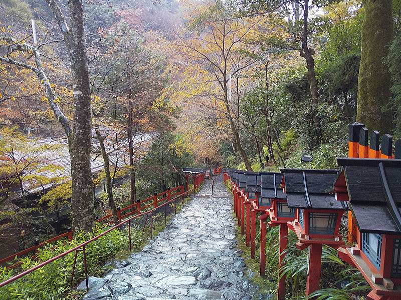 貴船神社 表門からの眺め / 京都ブログガイド