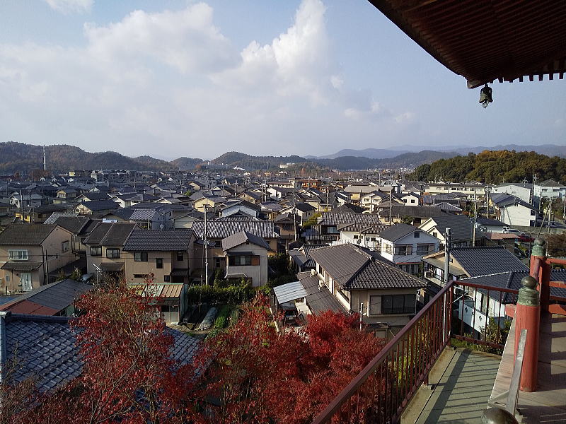 三明院 多宝塔からの洛北景色 / 京都ブログガイド