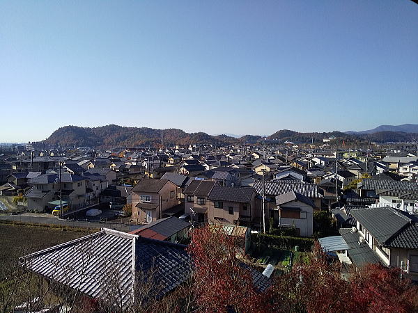 多宝塔からの洛北の眺め / 京都観光旅行ガイド