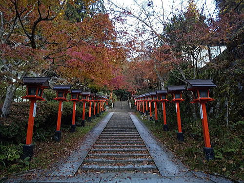 仁王門すぐの階段 / 京都観光旅行ガイド