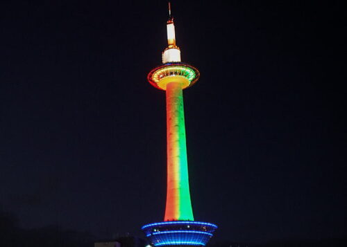 京都タワー ライトアップ クリスマス / 京都観光旅行ガイド