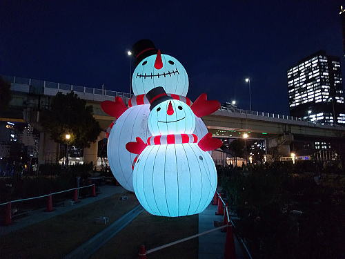 BIGスノーマン in 中之島
