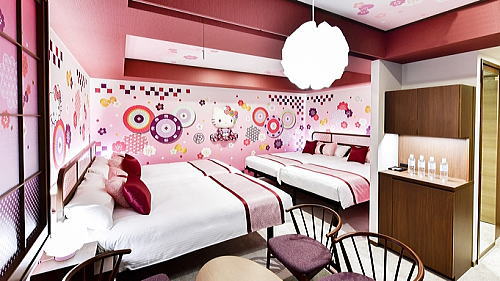 浅草東武ホテル ハローキティ「和モダン」ルーム