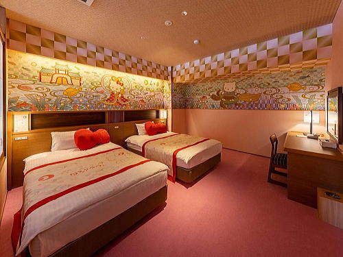 龍宮城スパ・ホテル三日月 富士見亭 ハローキティルーム【竜宮城】