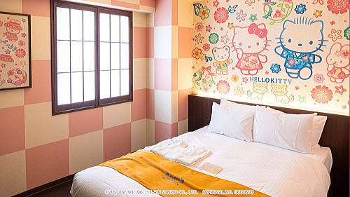 ホテル沖縄 with サンリオキャラクターズ　キティルーム「キャラクターダブル」
