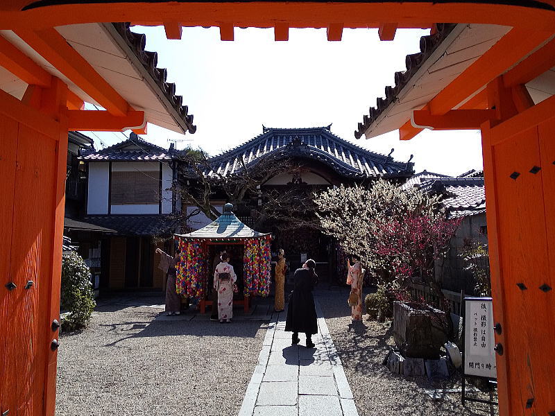 八坂庚申堂の梅