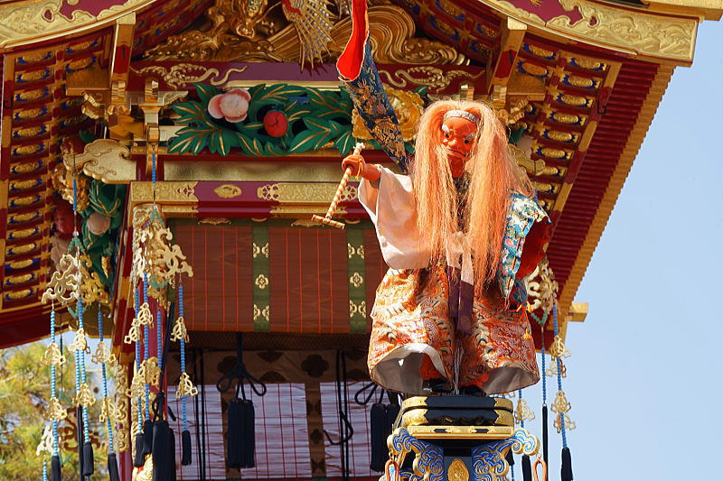 春の高山祭(山王祭) 龍神台からくり奉納
