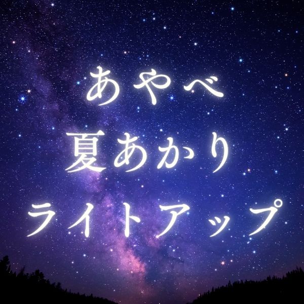 あやべ夏あかりライトアップ / 京都観光旅行ガイド