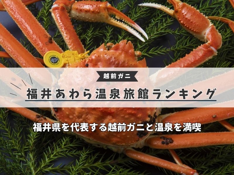越前ガニ あわら温泉 旅館ランキング